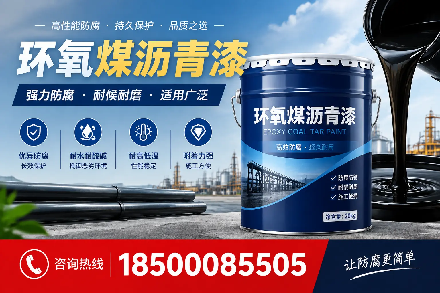 环氧煤沥青漆在不同气候条件下的表现分析，铜陵适用性